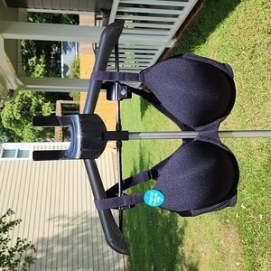 Vanity Fair Women's Beauty Back Smoothing Minimizer Bra sz 36C Black